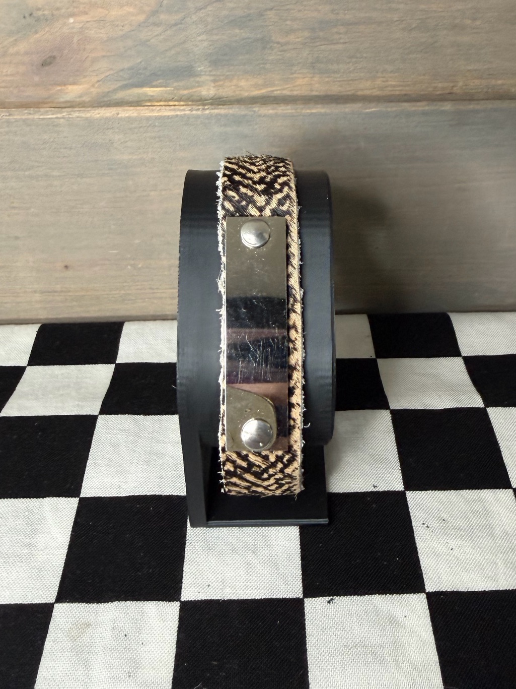 Plunder Patterned Snap Bracelet